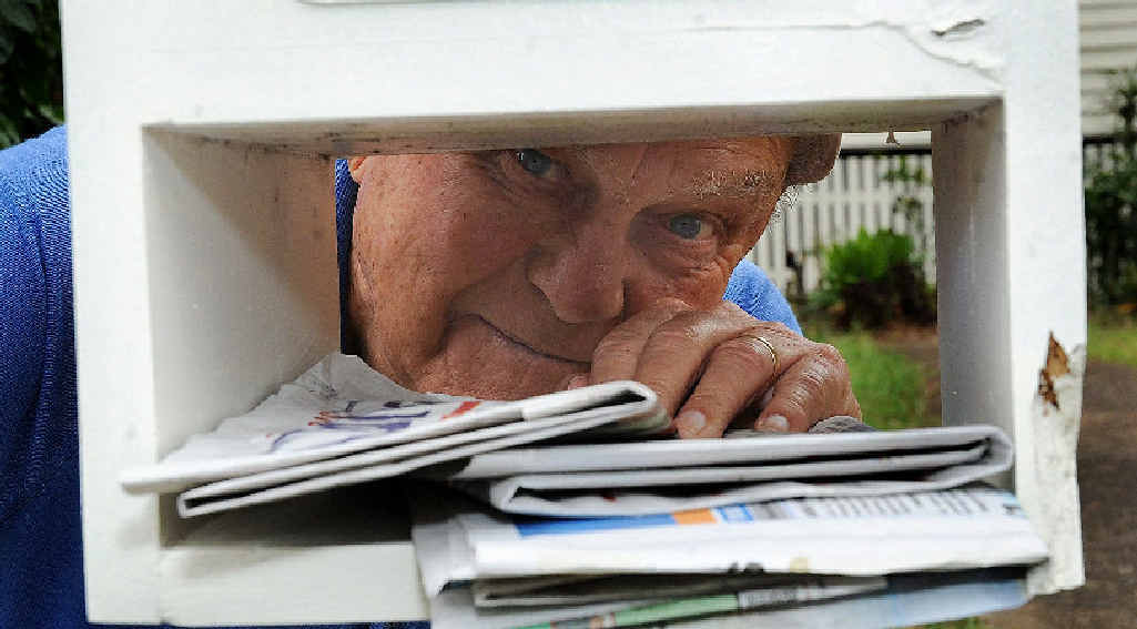 Bauple man Bill Taylor has had to install a mailbox to receive his mail and he was unsure where he would get his Fraser Coast Chronicle when the Friendly Grocer closes its doors. Bauple man Bill Taylor has had to install a mailbox to receive his mail and he was unsure where he would get his Fraser Coast Chronicle when the Friendly Grocer closes its doors.